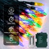 2PC Battery Operated Christmas Lights, 33Ft 100 LED Multicolor String