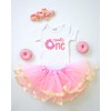 Luke and Lulu 1st First Birthday Baby Girl Tutu Outfit