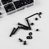 256 Pcs M5 Screws Set, Nuts and Bolts Assortment Kit,