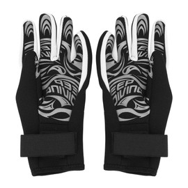 2MM Neoprene Diving Gloves Keep Warm Anti-Slip Scuba Gloves Wetsuit Gloves for Adult Swimming Scuba Snorkeling(L-black)