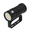 COB LED Diving Flashlight 100m Waterproof Underwater Torch with 3