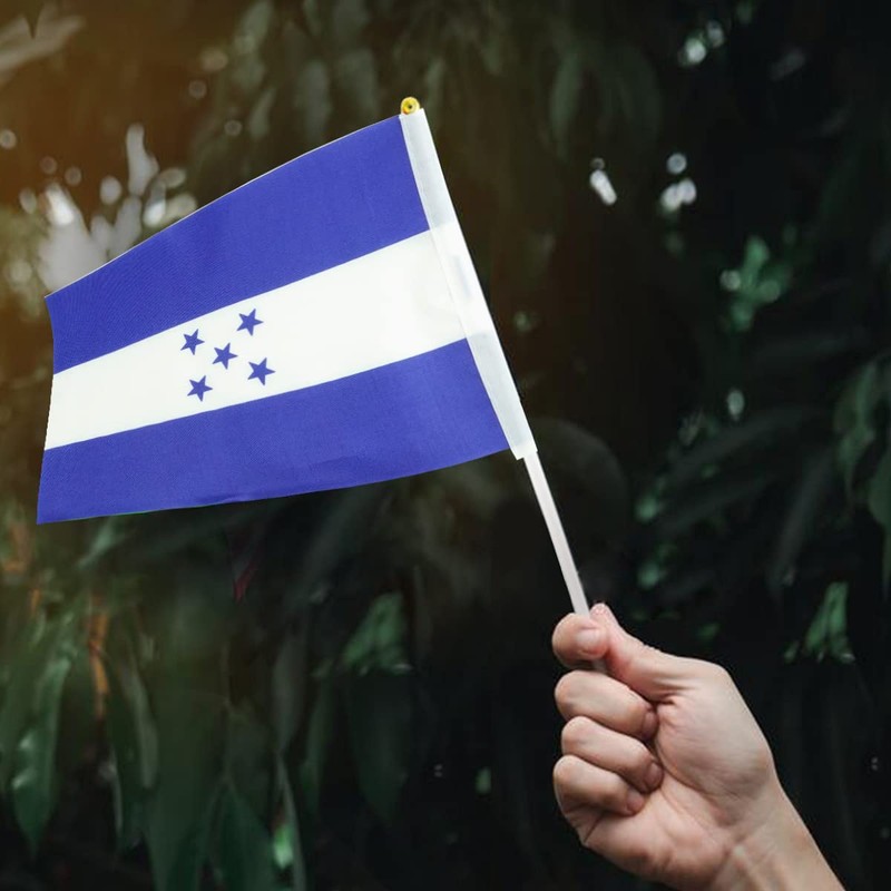 Honduras Flag Honduran Flag, Small Mini Handheld Honduras Flags on