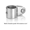 TINGZHIGO Marine Grade Bimini Top Jaw Slide 316 Stainless Steel