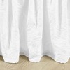 Lush Decor Ruched Ruffle Elastic Easy Wrap Around Bedskirt, Twin/Twin-XL/Full,