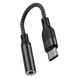 LABRIMP USB C to Headphone Adapter Durable Aux USB C Converter for Smartphones Superior Audio Quality Compact Design for Go Use Compatible