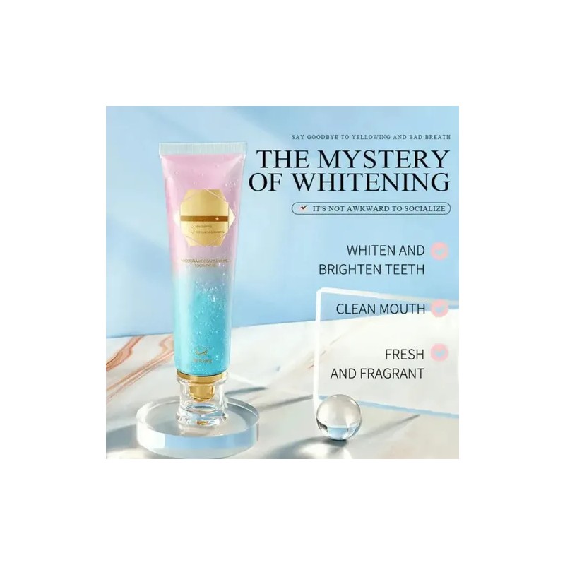 Niacinamide Whitening Toothpaste Cleans Teeth And Removes St