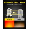 AUXLIGHT LED Strobe/Flash Brake Tail Light Bulbs 7443 7440 LED