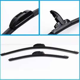 Unbranded Set of 3 Front & Rear Wiper Blades for Nissan Pathfinder R51 05-12 OEM Quality