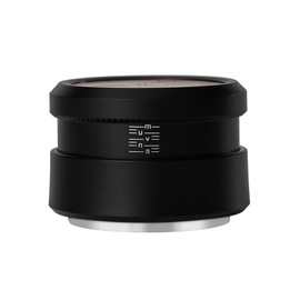 MUVNA 58.35mm Espresso Tamper, Slow Rebound Coffee Tamper with Stainless Steel Ripple Base, Compatible with All Over 58mm Blttomless Portafilters