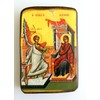 Wooden Greek Christian Orthodox Wood Icon of the Annunciation /