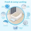 PWEZON Disposable Litter Box Liners, 50 pcs Super Absorbent Training