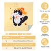 Cat Grooming Wrap,Anti-Escape Cat Wrap for Grooming,Self-Adherent Soft Cat Blanket