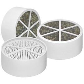 Khotilong Replacement Filter for Bathtub Water Filter,Compatible with ‎Crystal Quest Bathtub Water Filter,Multi Stage Shower Filtration for Hard Water,Reduces Chlorine.(3-Pack)