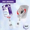 Badge Reel Holder Retractable with ID Clip, Nurse Badge Reel,Funny
