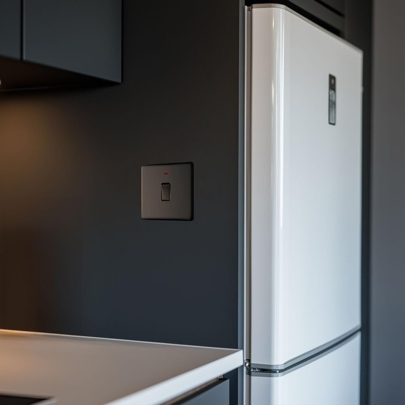 BG Electrical Single Wall Switch with LED Power Indicator, Double