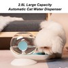 Automatic Cat Water Dispenser 2.8L Deatachable Durable Plastic Filter System