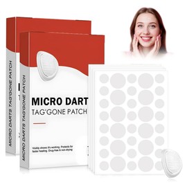 NHPY 288 Stück Ta-G Gone, Microdart Pflaster, Pro Microdarts Tag'Gone Hautpflaster, Microdart Patches Für Mildeakne-Beseitigung, Hautpflaster, Microdarts Tag'Gone Patch Fur Alle Hauttypen (B)