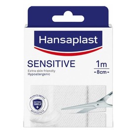 Hansaplast Sensitive Plaster 1 m x 8 cm 1 item