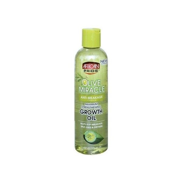 African Pride Olive Miracle Anti-Breakage Growth Oil 8 oz