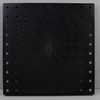 Hanging pegboard Perforated display stand Wall board for display Perforated board white (length) (section) 2ea