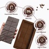 Dubai Chocolate Bar Mold Silicone Chocolate Bar Molds, Deep Rectangular,