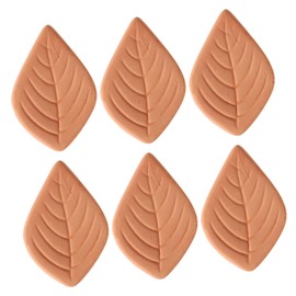 FUNOMOCYA 6pcs Leaf Brown Sugar Keeper Saver Reusable Sugar Storage Container for Home