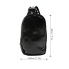PU Leather Sling Bag Single Strap Shoulder Bag for Outdoor