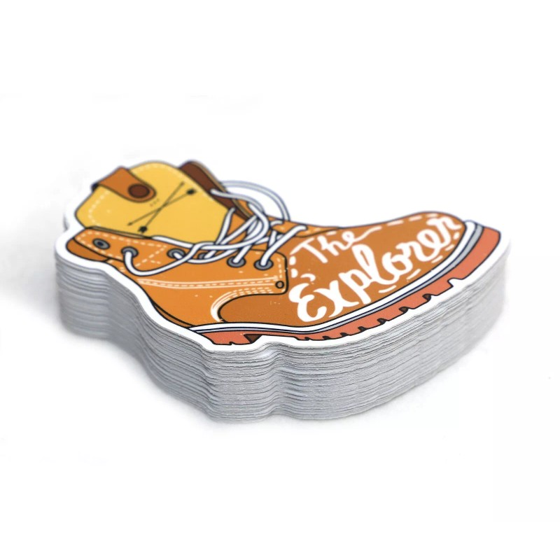 Real Sticky Hiking Explorer Sticker Hike Outdoor Climb Boot Car