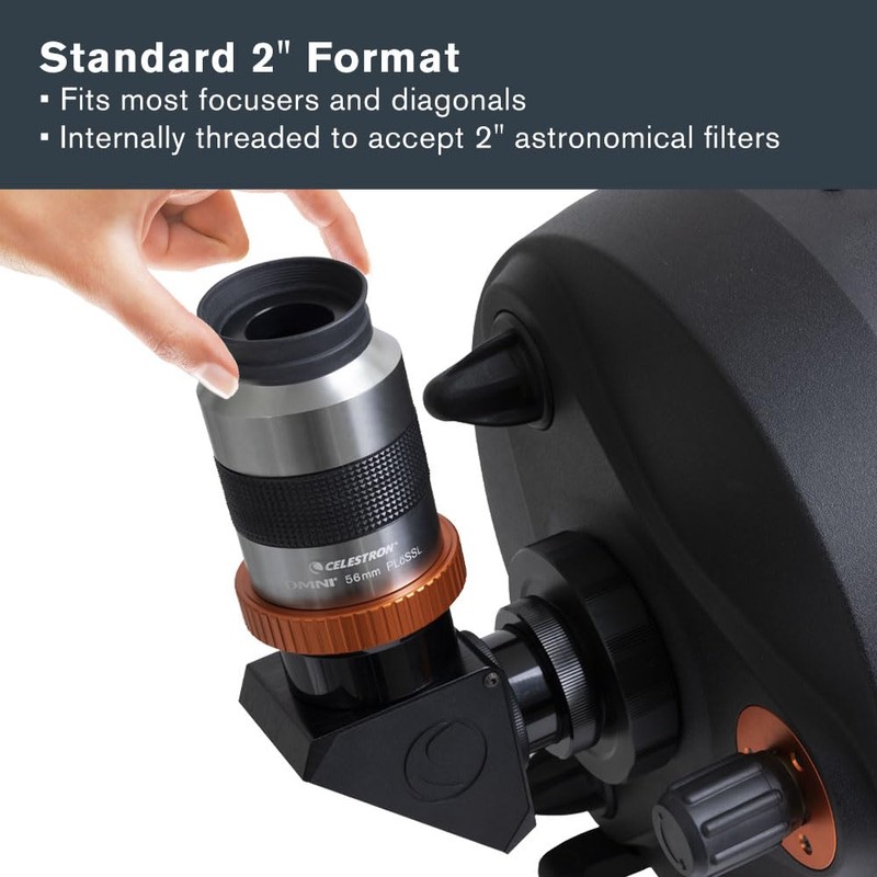Celestron 93328 Omni 2" Eyepiece with 56 mm Ultra-Long Focal