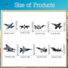 Deorfuy Airplane Birthday Party Decorations - 40PCS Airplane Cupcake Toppers
