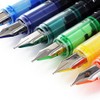 Thornton's Office Supplies Disposable Fountain Pens, Medium Point, Assorted Colors,