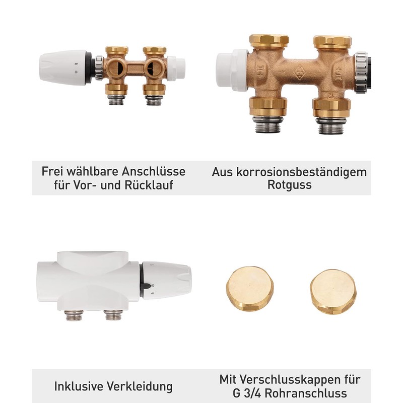 Heimeier Multilux 4 27337 4 Set