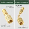 R410a Adapter for Mini Split System, Charging Vacuum Port Adapter,