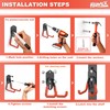 TORACK 15 PCS Garage Storage System Hooks, Shelving Hooks for