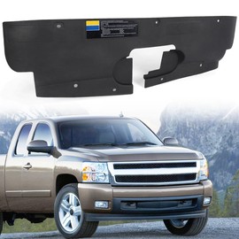 G-PLUS Radiator Upper Air Baffle Deflector Cover Upper Panel Compatible with Chevy Silverado 1500/2500HD/3500 2003-2007,Fit GMC Sierra 1500/2500HD 2003-2007,Fit GMC Sierra 3500 2003-2006