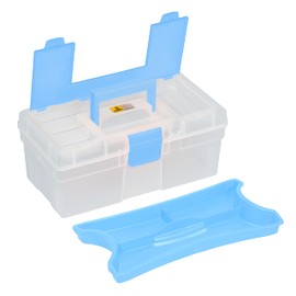 Allit, Blue, PP McPlus Clear 12.5, Polypropylene, 310 x 170 x 130 mm