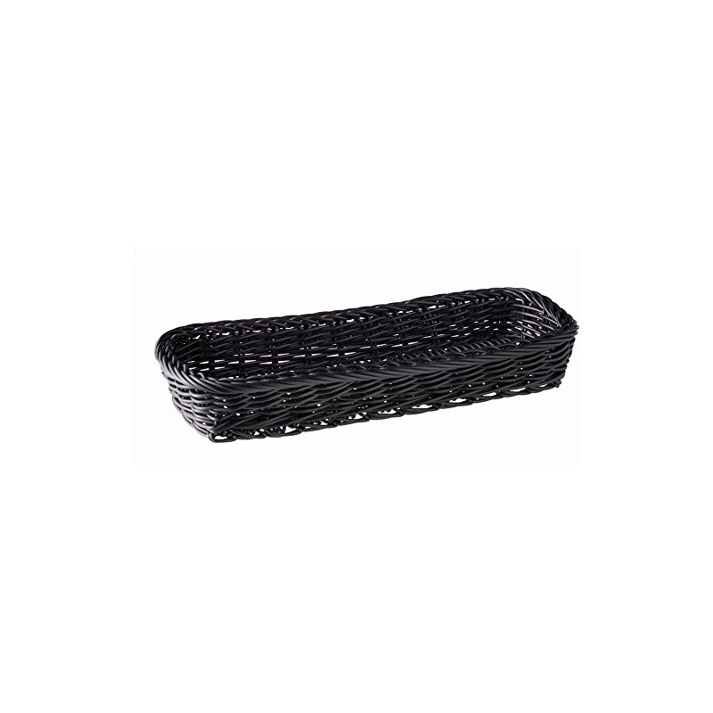 APS Cutlery Basket, Polypropylene, black, 27 x 10 cm Height: