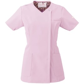 Wacoal HI Collection Scrub / White Gown, Medical Use, Zip Scrub, HI704, Women's, peony, 3 L