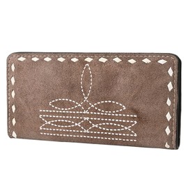 American Darling Western Genuine Leather Handbag Purse Wallet Bag For Women Girl Black| | Hand tooled