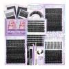 Kit De Extensiones De Pestañas De Alta Capacidad,972 Pcs