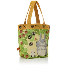 Marushin Mini Bag, Ghibli, My Neighbor Totoro, H10.2 x W12.6 x Depth 5.9 inches (26 x 32 x 15 cm) (not including handle) Mori Strawberry, Gobelin Weave 1165032500
