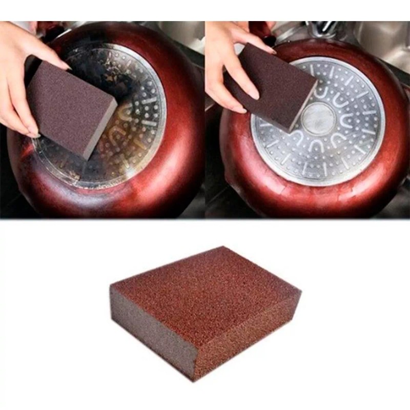 Veraly Esponja Magica Nano Limpieza Quita Oxido Estufa Olla
