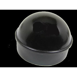 Master Halco Black Post Caps for Chain Link Fence Posts - 10 Pack - 1 5/8"