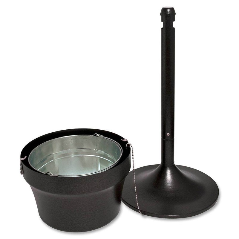 Genuine Joe 4.25 Gal Fire-safe Smoking Receptacle