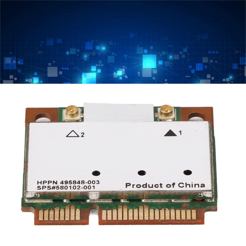 Mini PCIE WiFi Card Dual Band 2.4G 5G 300Mbps Wireless