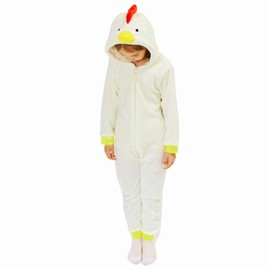 COSUSKET Chicken Pajamas for Kids, One Piece Girls Onesie
