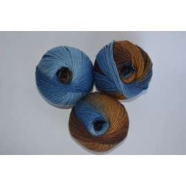 Beautiful Lola Merino Seta Degrade Yarn 80% Wool/20% Silk from Italy