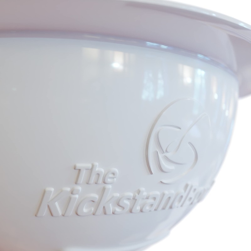 Kickstand One-Handed Adjustable Bowl | Bowl for Securing Individuals with