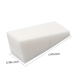 Healvian 20pcs Nail Art Sponges for Easy Gradient Designs Soft Cosmetic Makeup Sponges for Professional and DIY Nail Art for Women