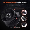 HiSport HVAC Heater Blower Motor Assembly with Fan, Compatible with